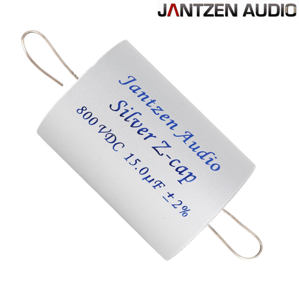 001-0686: 15uF 800Vdc Jantzen Silver Z-Cap Capacitor