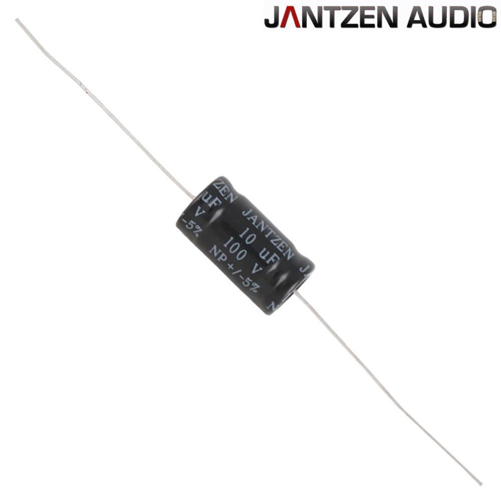 001-6135: 10uF 100Vdc Jantzen eLeCap 5% Electrolytic Bipolar Capacitor
