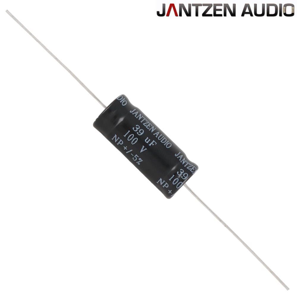 001-6156: 39uF 100Vdc Jantzen eLeCap 5% Electrolytic Bipolar Capacitor