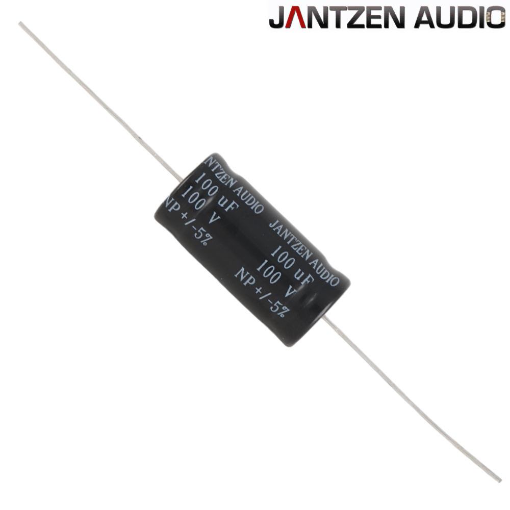 001-6171: 100uF 100Vdc Jantzen eLeCap 5% Electrolytic Bipolar Capacitor