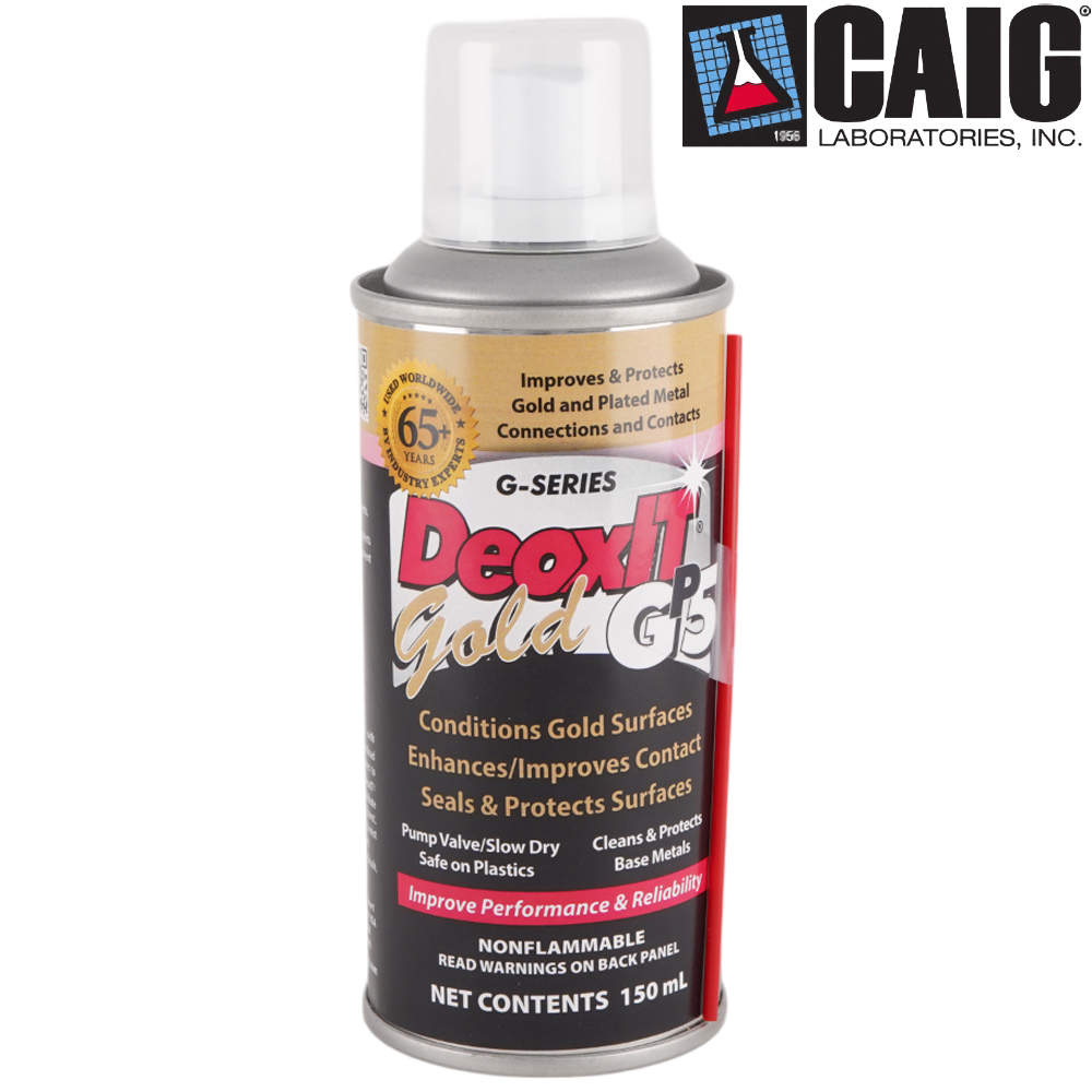  CAIG DeoxIT, G-Series, Conditions Gold Surfaces Pump Spray, non-flammable, 142g