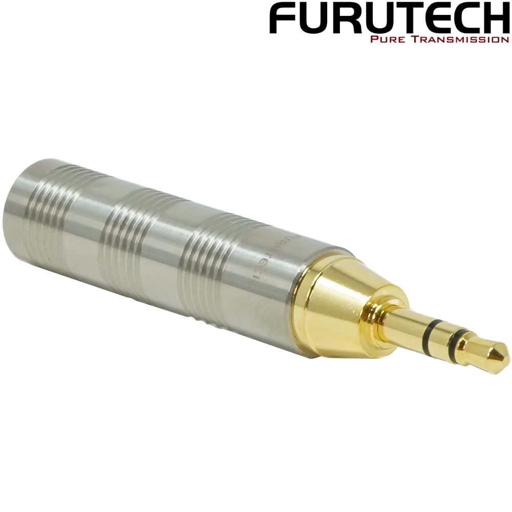 Furutech F35 6.3mm to 3.5mm stereo Gold-plated Jack Connector