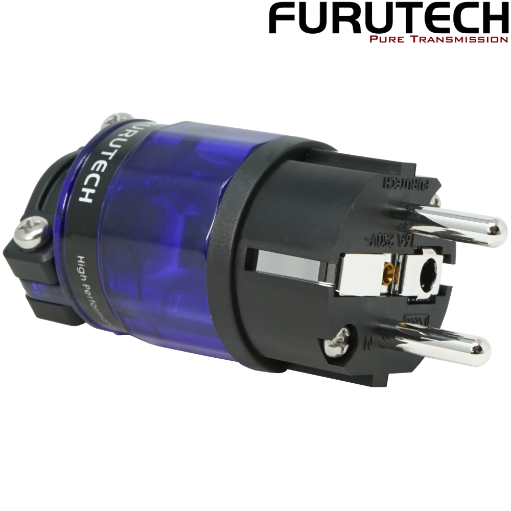 Furutech FI-E11-N1 Rhodium-plated Schuko Connector