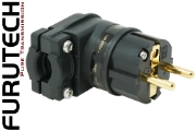 Furutech FI-E12L Gold-plated Angled Schuko Connector