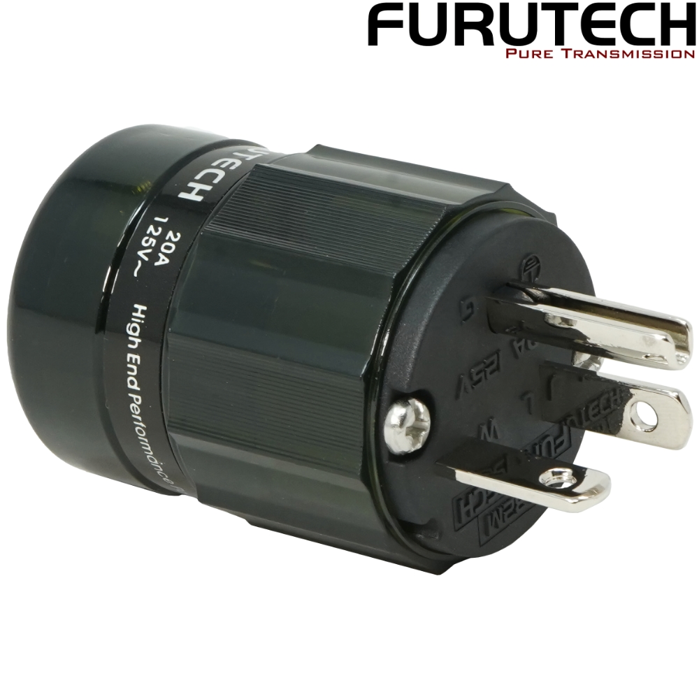 Furutech FI-32M Pure Copper Rhodium-plated 20A US Mains Connector