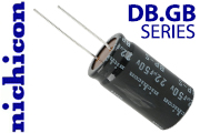 Nichicon GB & DB Type Electrolytic Capacitor