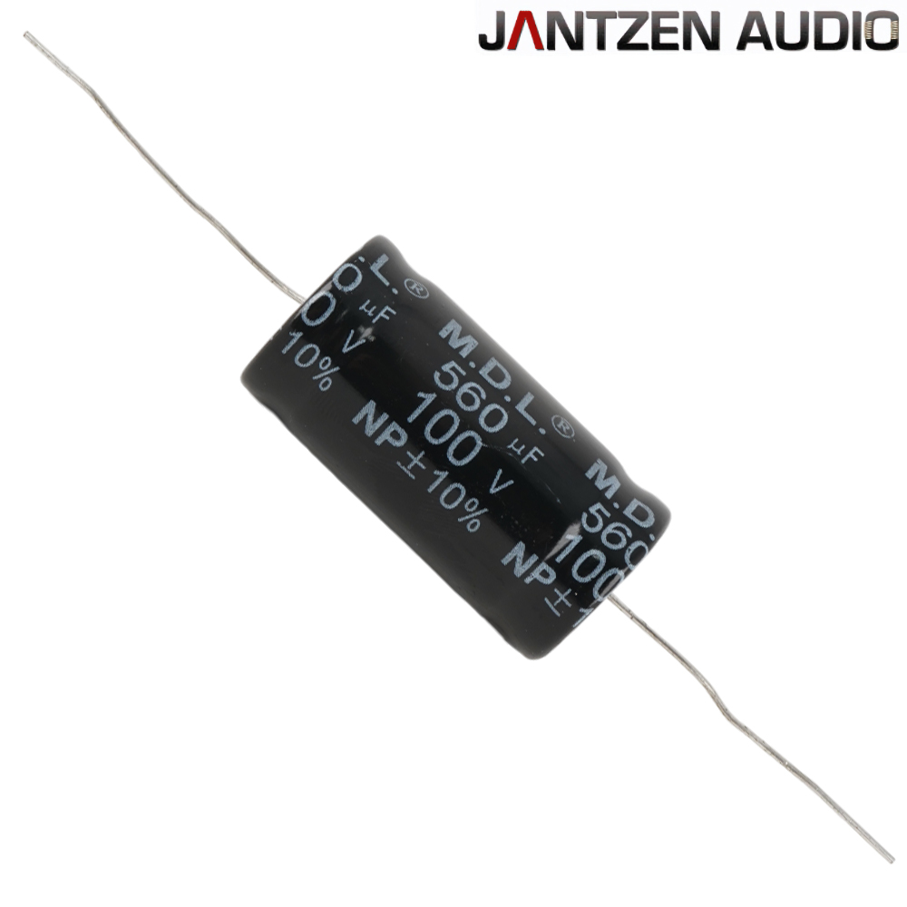001-6095: 560uF 100Vdc Jantzen 10% Electrolytic Bipolar Capacitor