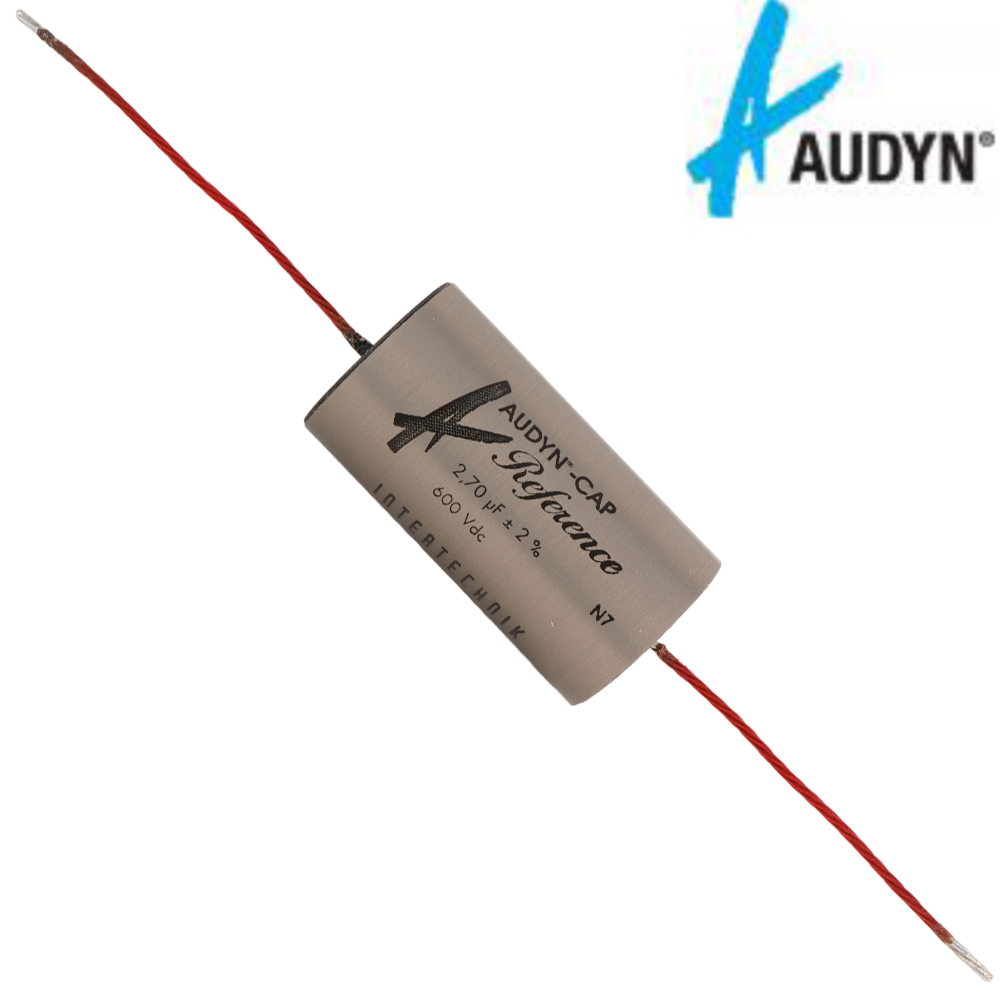 1501162: 2.7uF 600Vdc Audyn Tri-Reference Capacitor