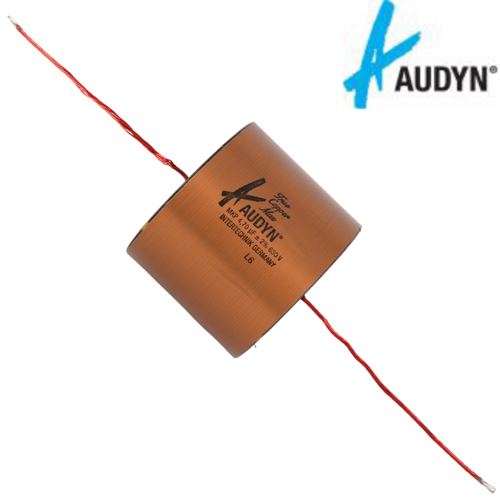 1603034: 4.7uF 630Vdc Audyn True Copper Max Capacitor