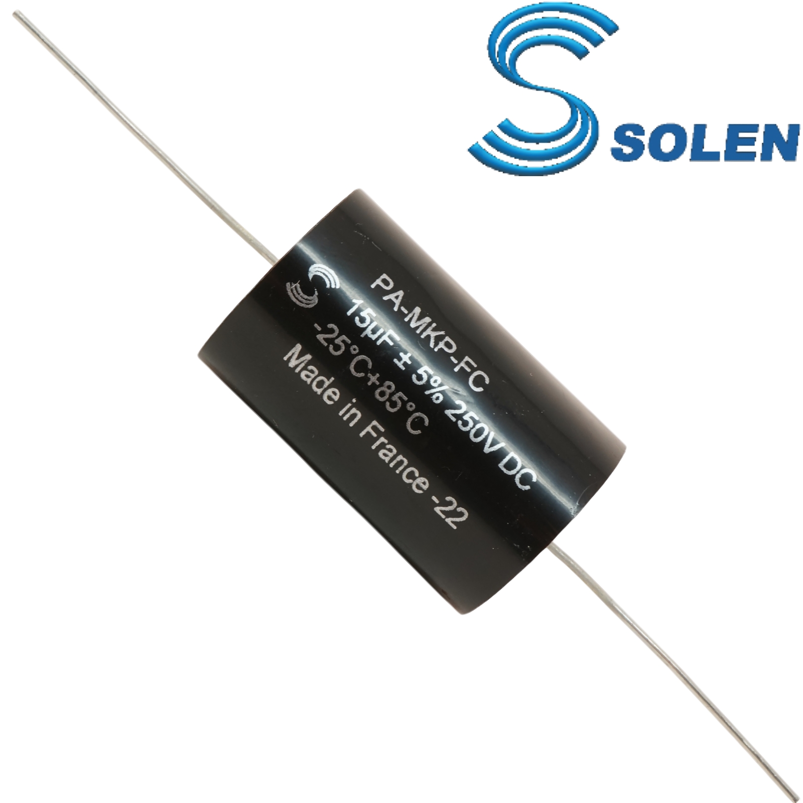 PA1500: 15uF 250Vdc Solen PA Polypropylene Capacitor