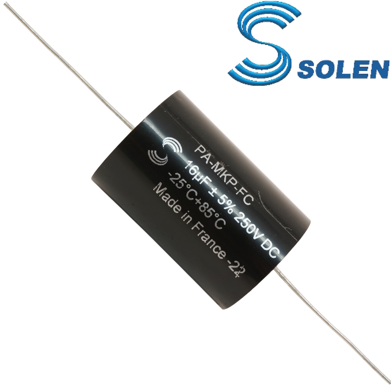 PA1600: 16uF 250Vdc Solen PA Polypropylene Capacitor
