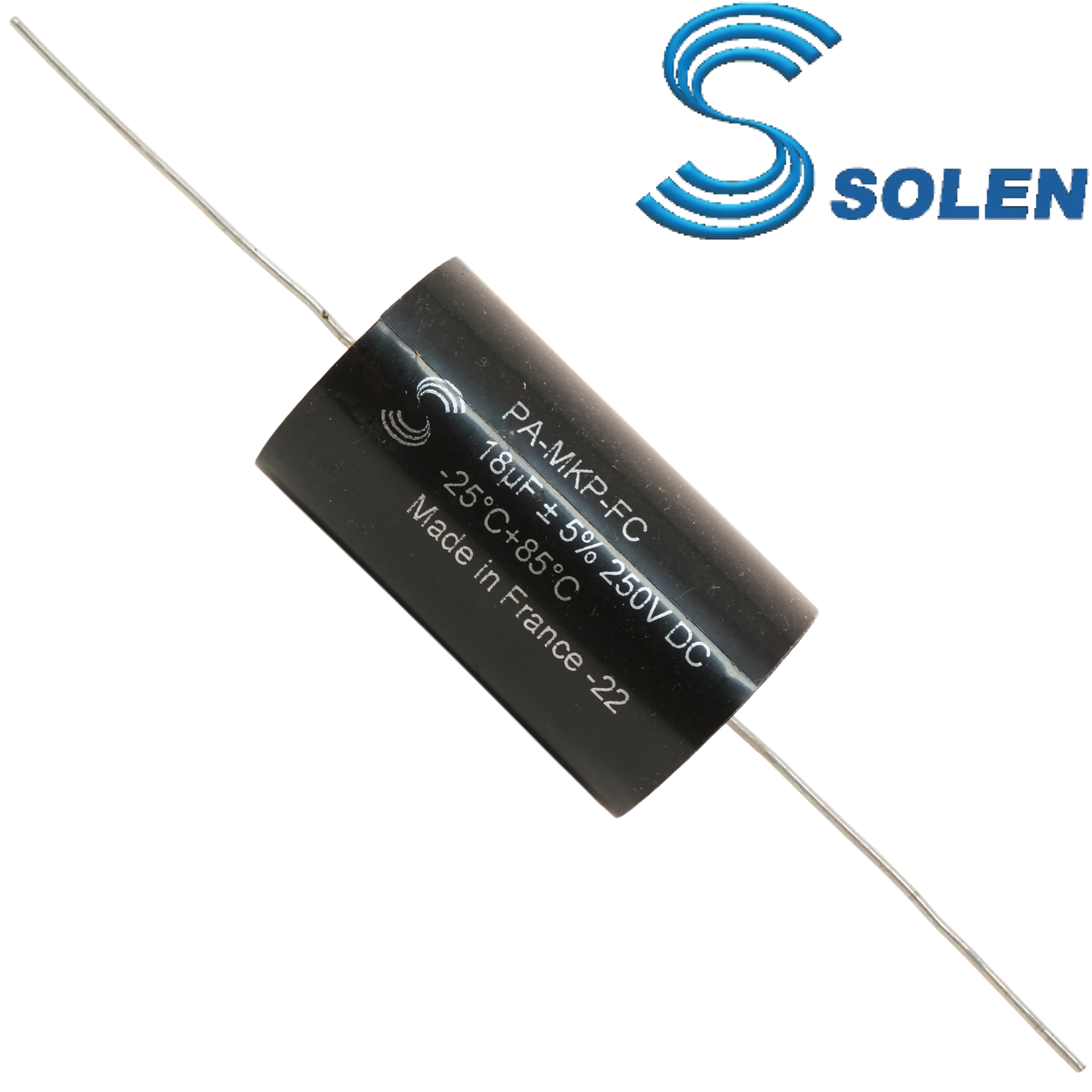 PA1800: 18uF 250Vdc Solen PA Polypropylene Capacitor