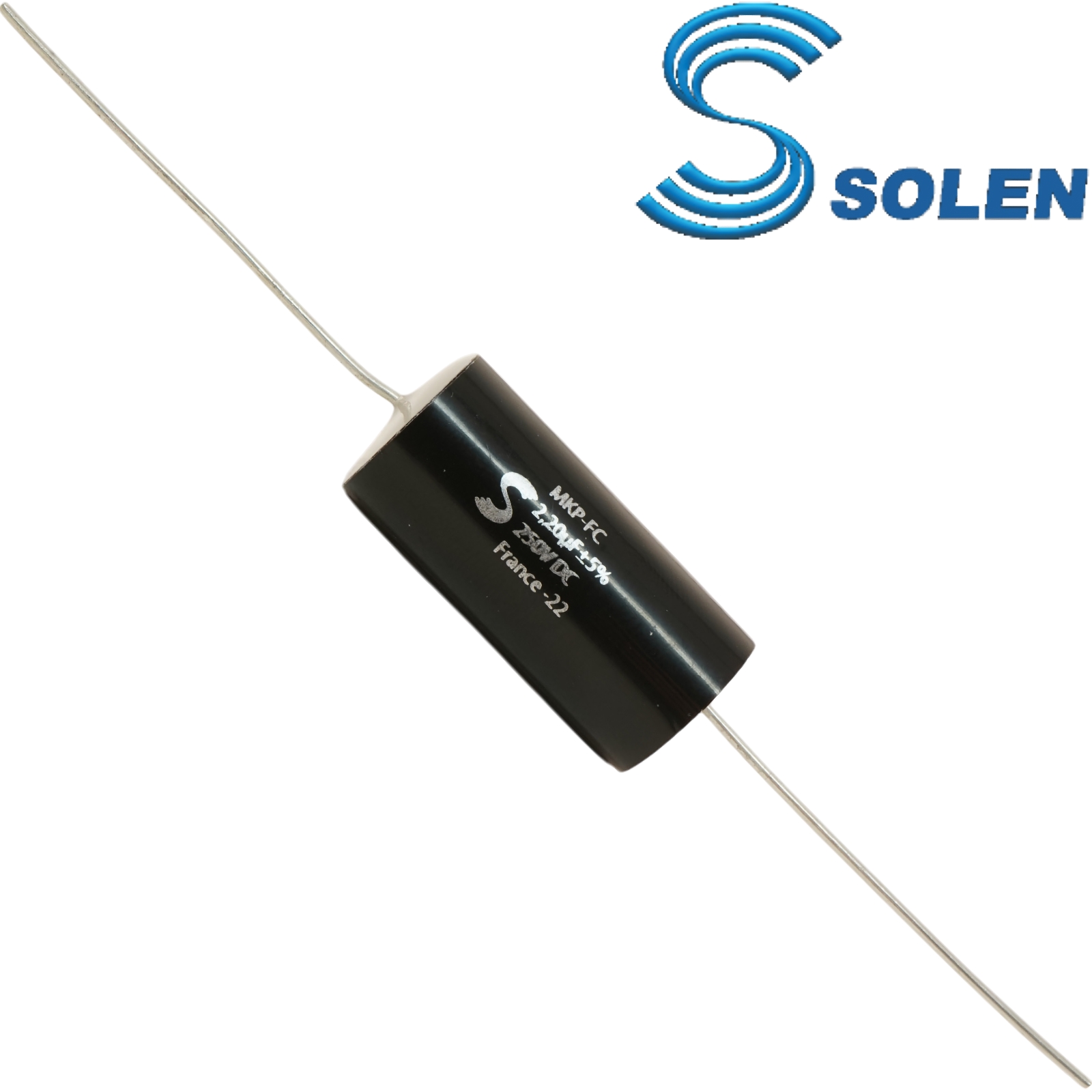PA220: 2.2uF 250Vdc Solen PA Polypropylene Capacitor