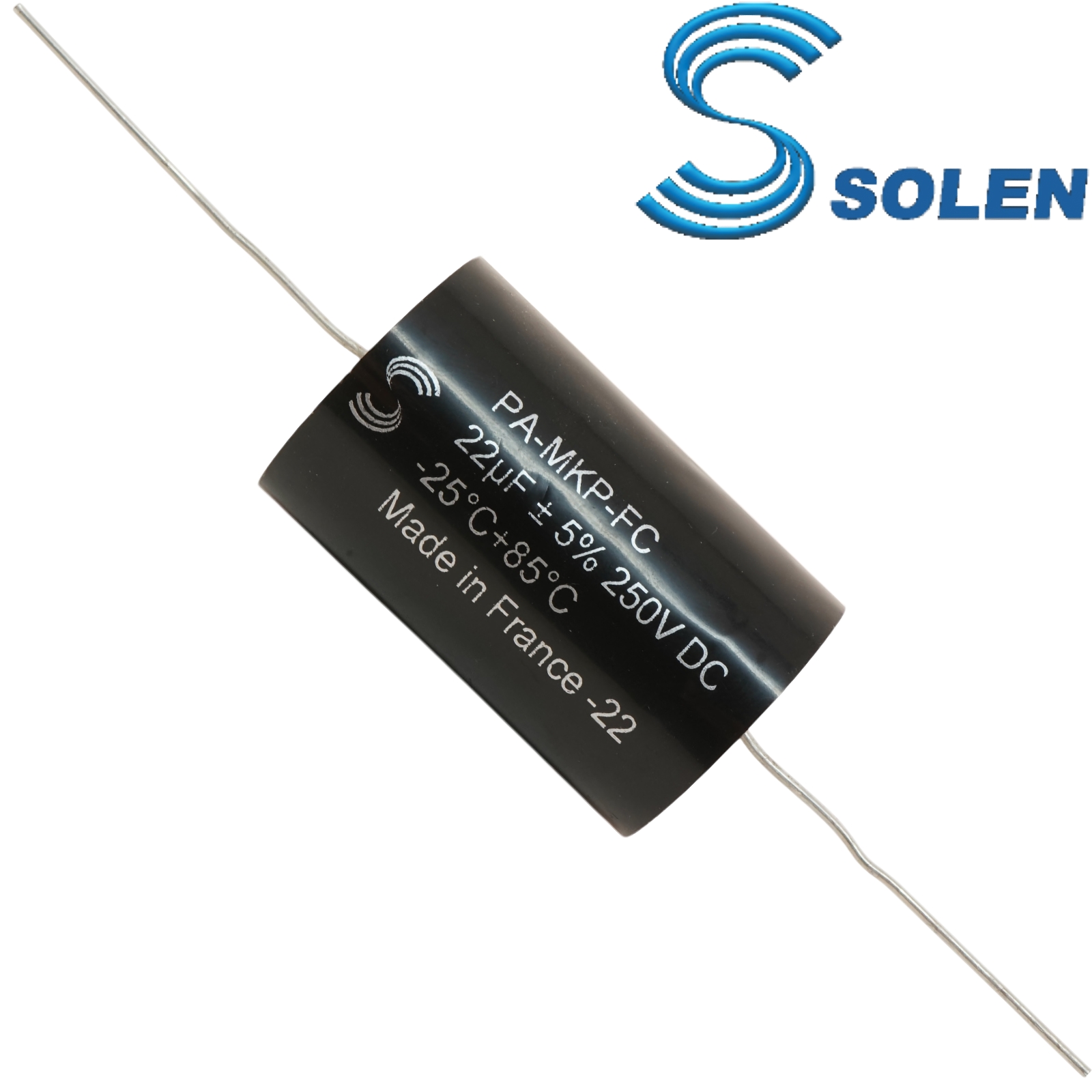 PA2200: 22uF 250Vdc Solen PA Polypropylene Capacitor
