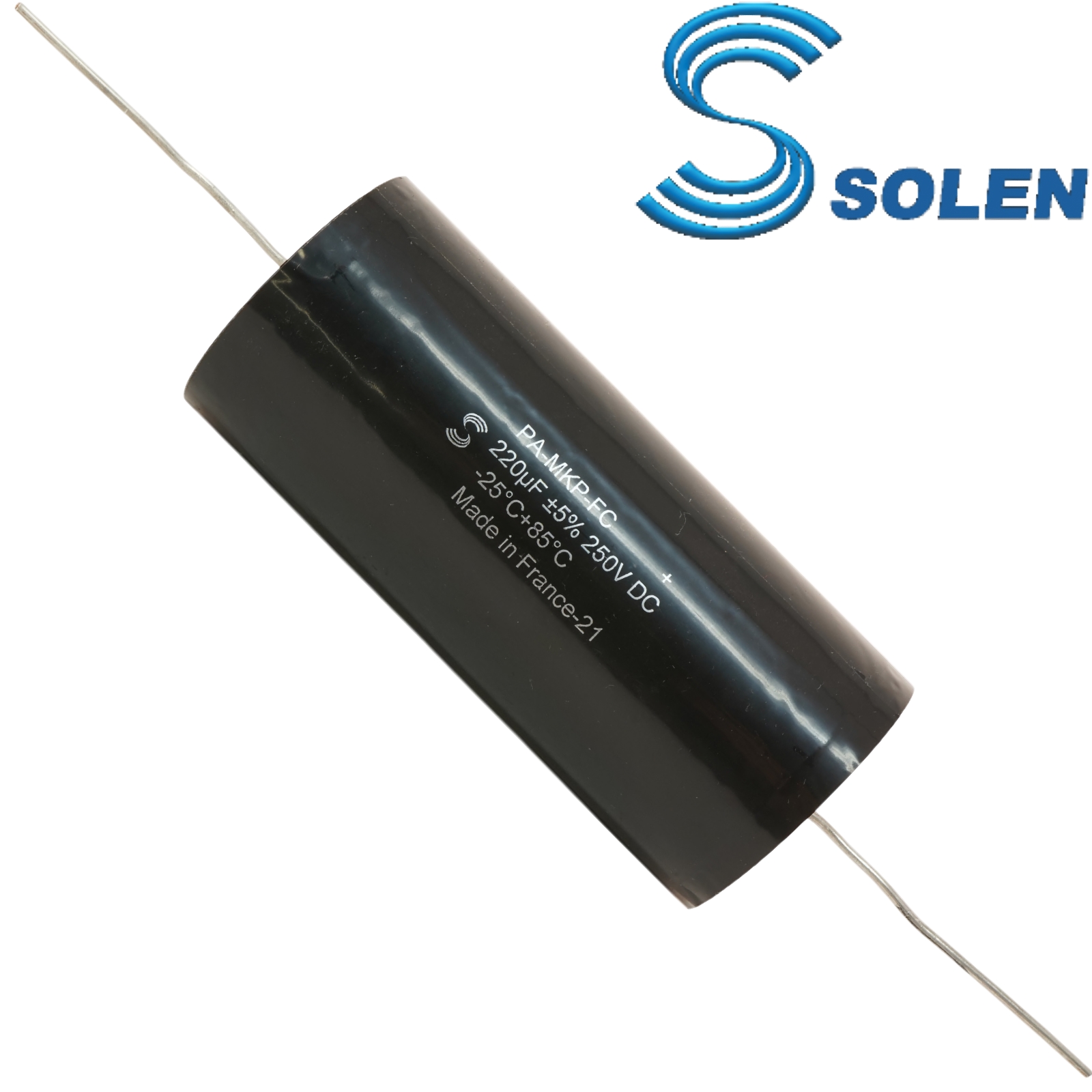 PA22000: 220uF 250Vdc Solen PA Polypropylene Capacitor