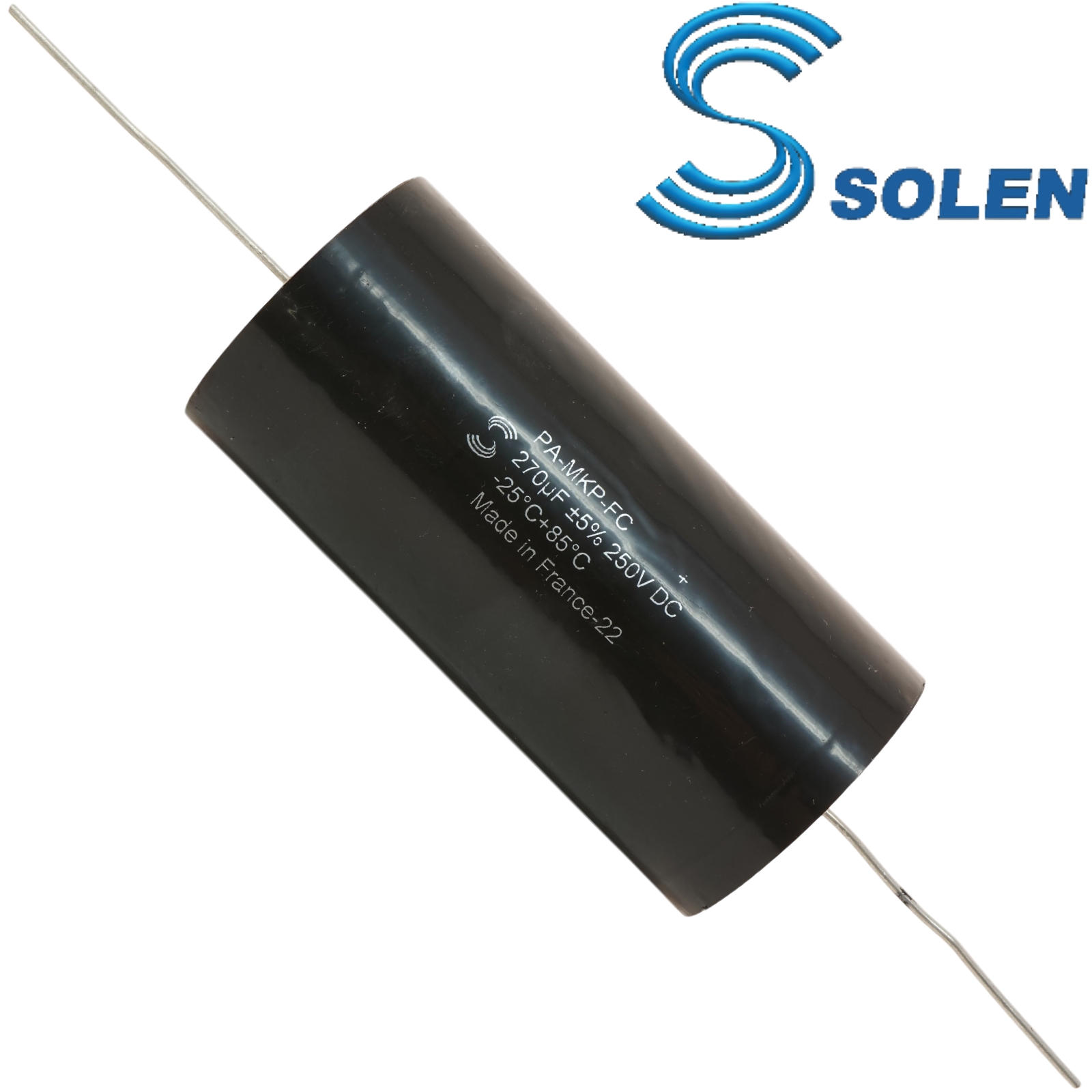 PA27000: 270uF 250Vdc Solen PA Polypropylene Capacitor