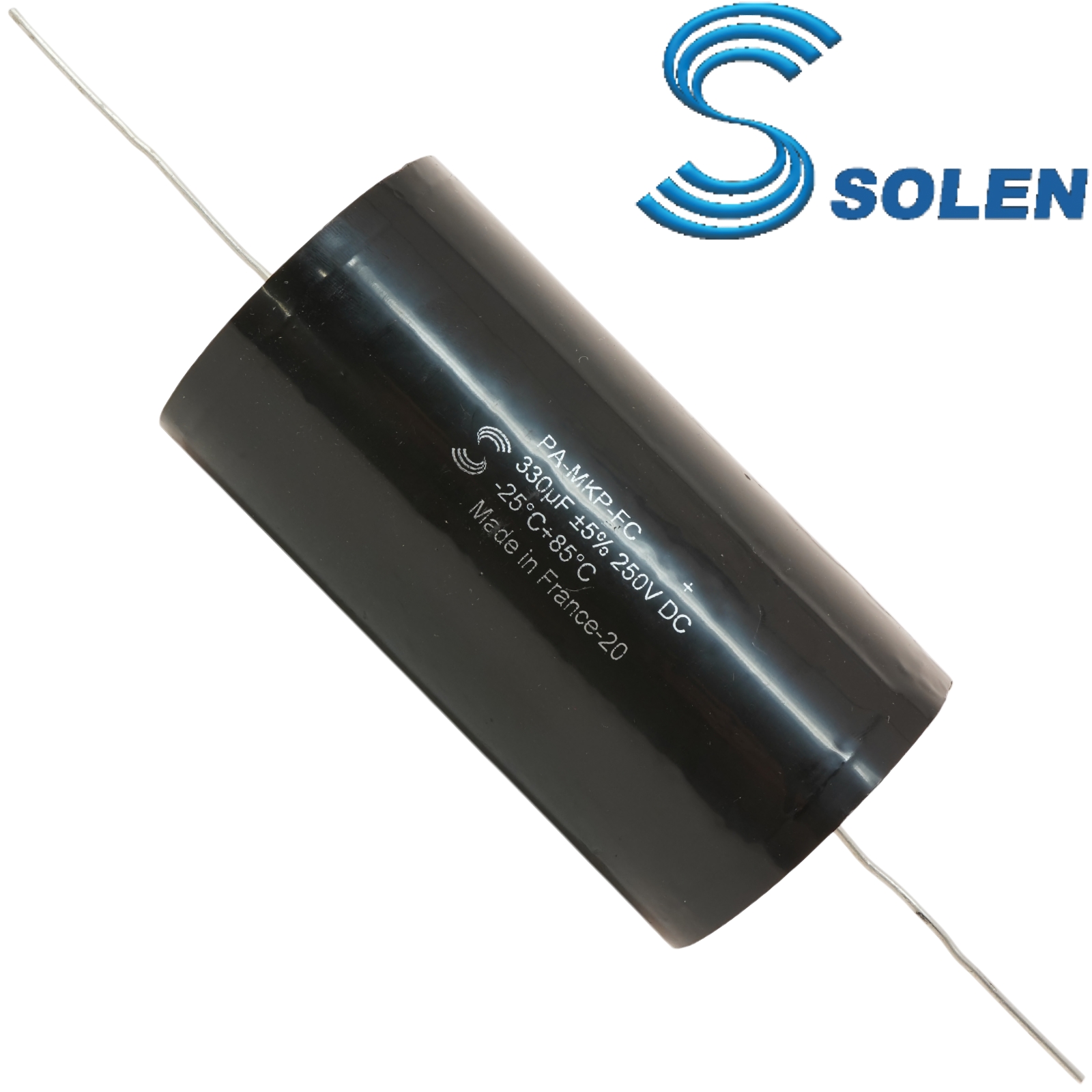 PA33000: 330uF 250Vdc Solen PA Polypropylene Capacitor