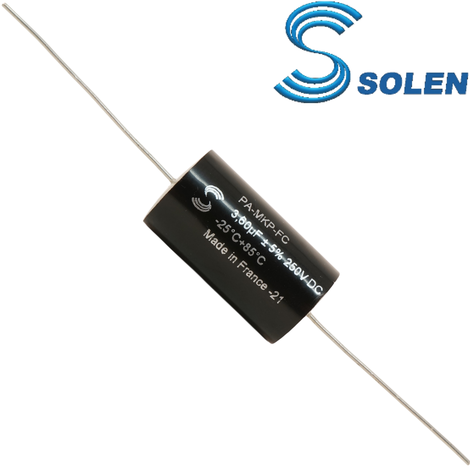 PA360: 3.6uF 250Vdc Solen PA Polypropylene Capacitor