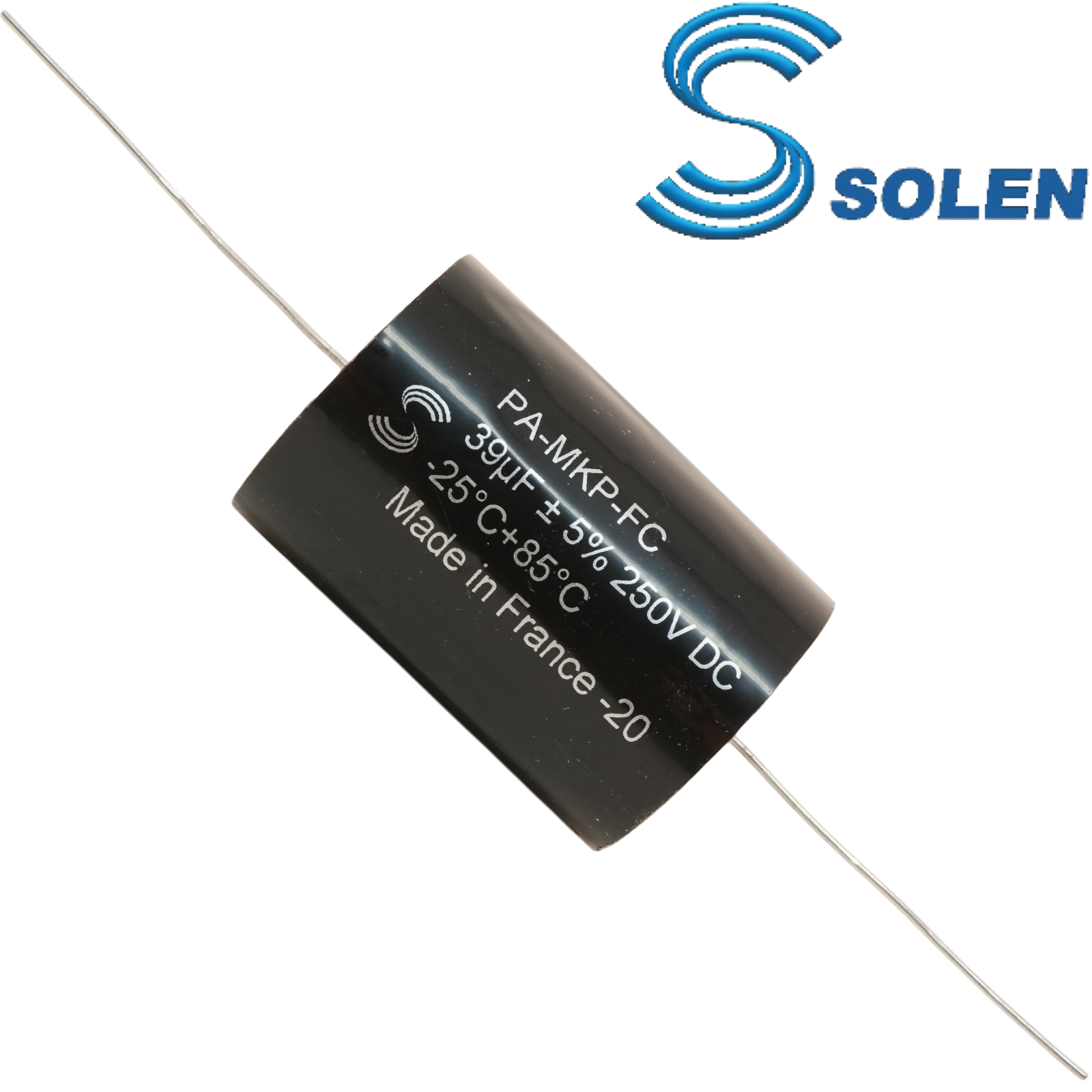 PA3900: 39uF 250Vdc Solen PA Polypropylene Capacitor