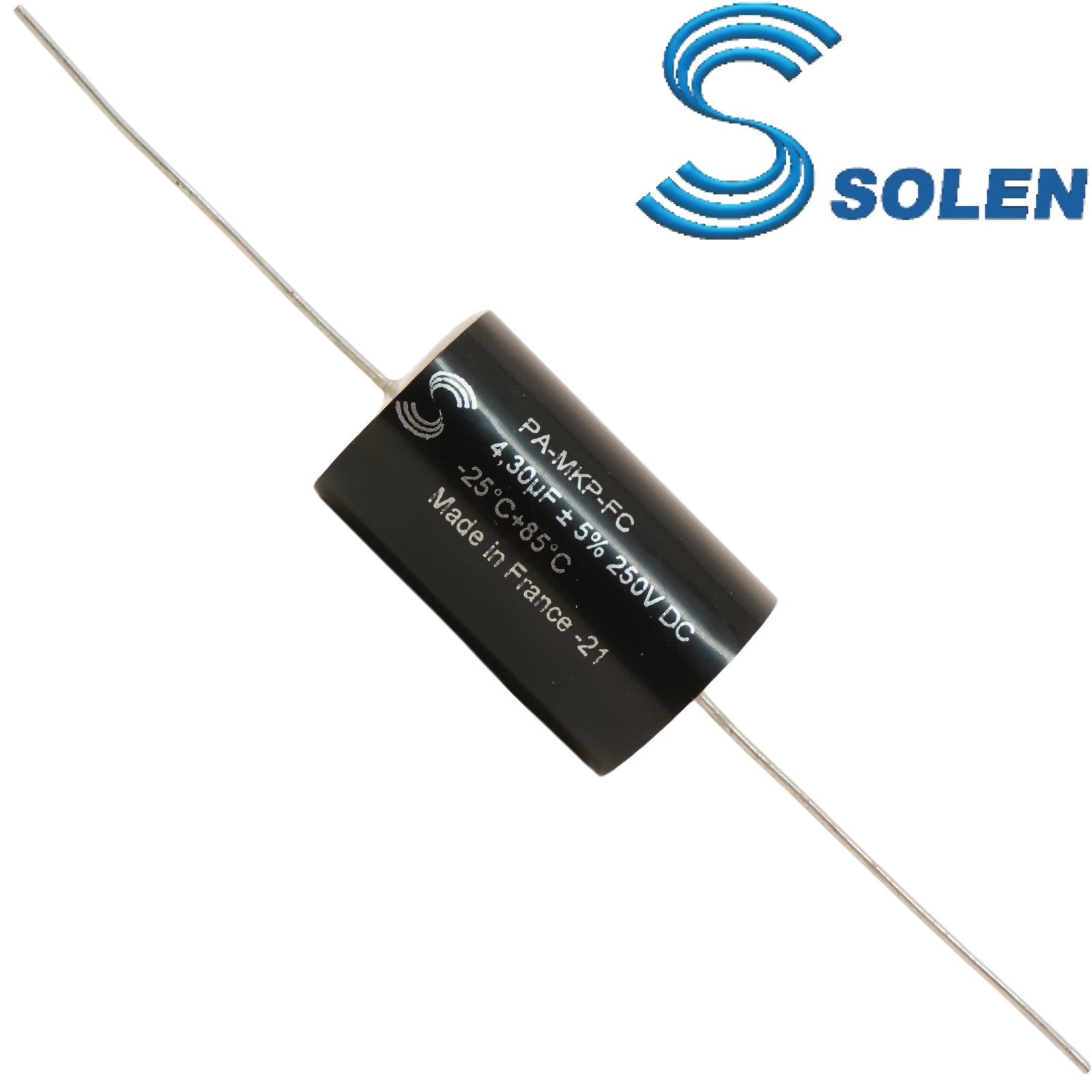 PA430: 4.3uF 250Vdc Solen PA Polypropylene Capacitor