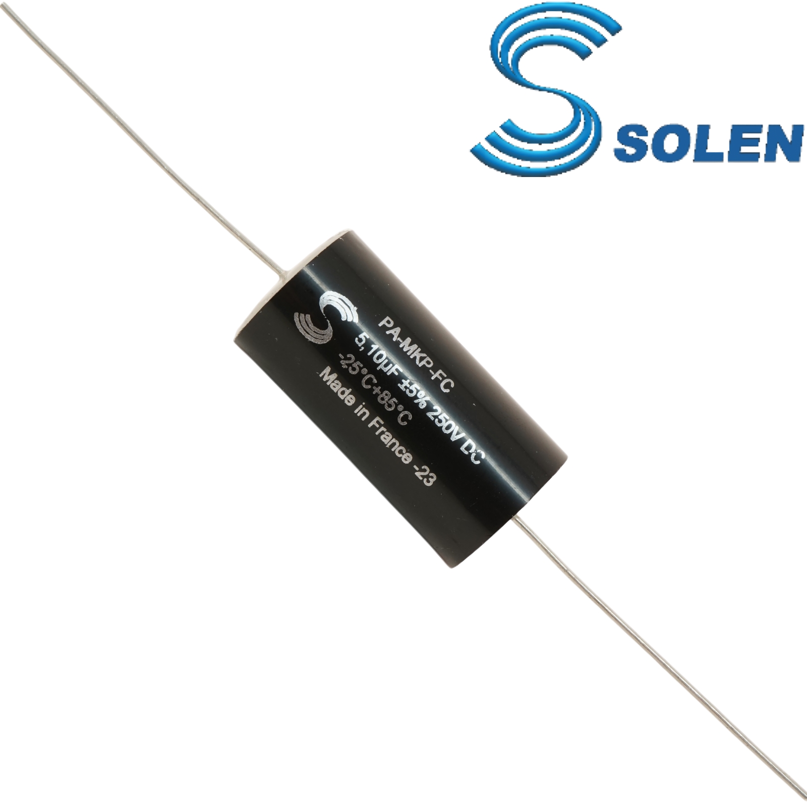 PA510: 5.1uF 250Vdc Solen PA Polypropylene Capacitor