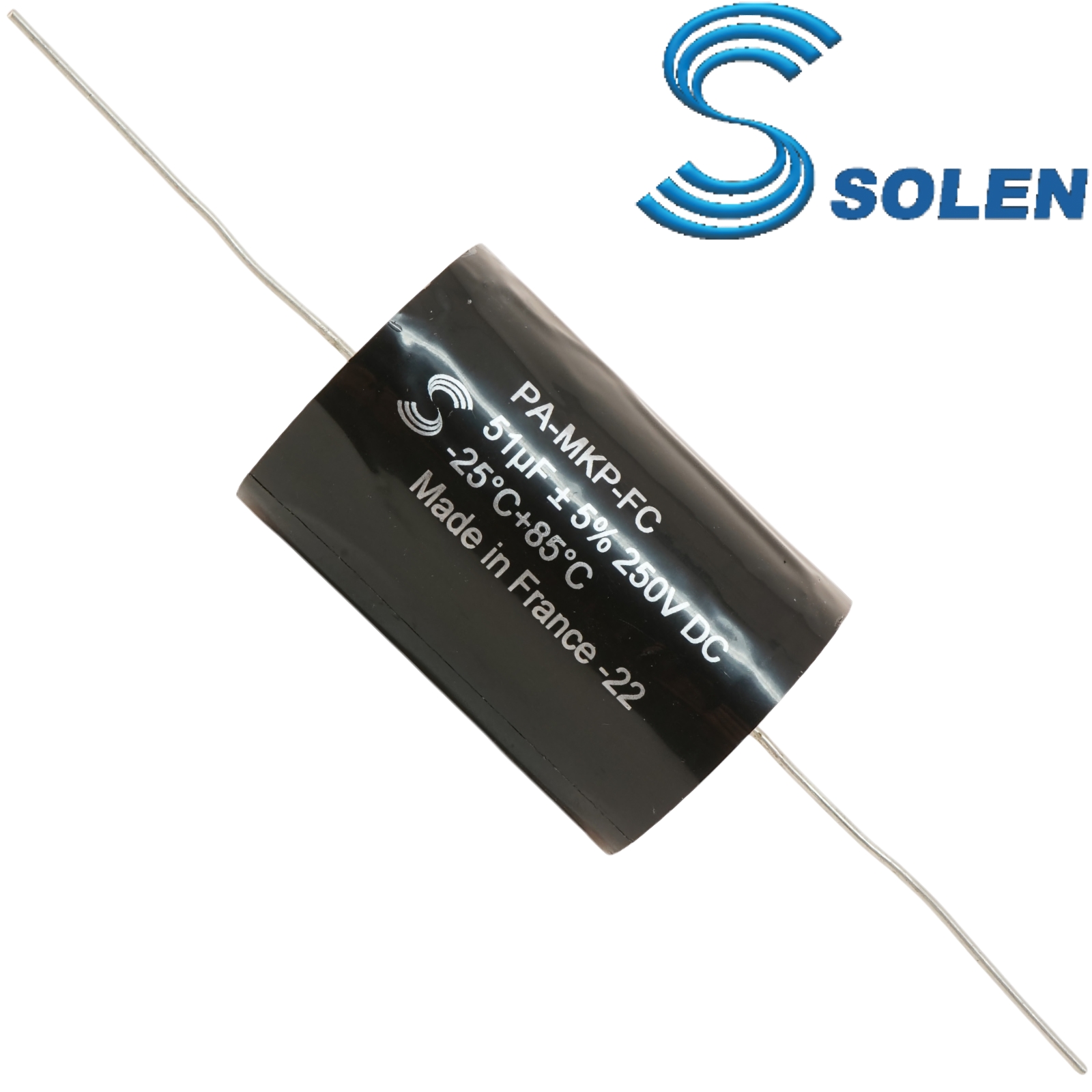 PA5100: 51uF 250Vdc Solen PA Polypropylene Capacitor