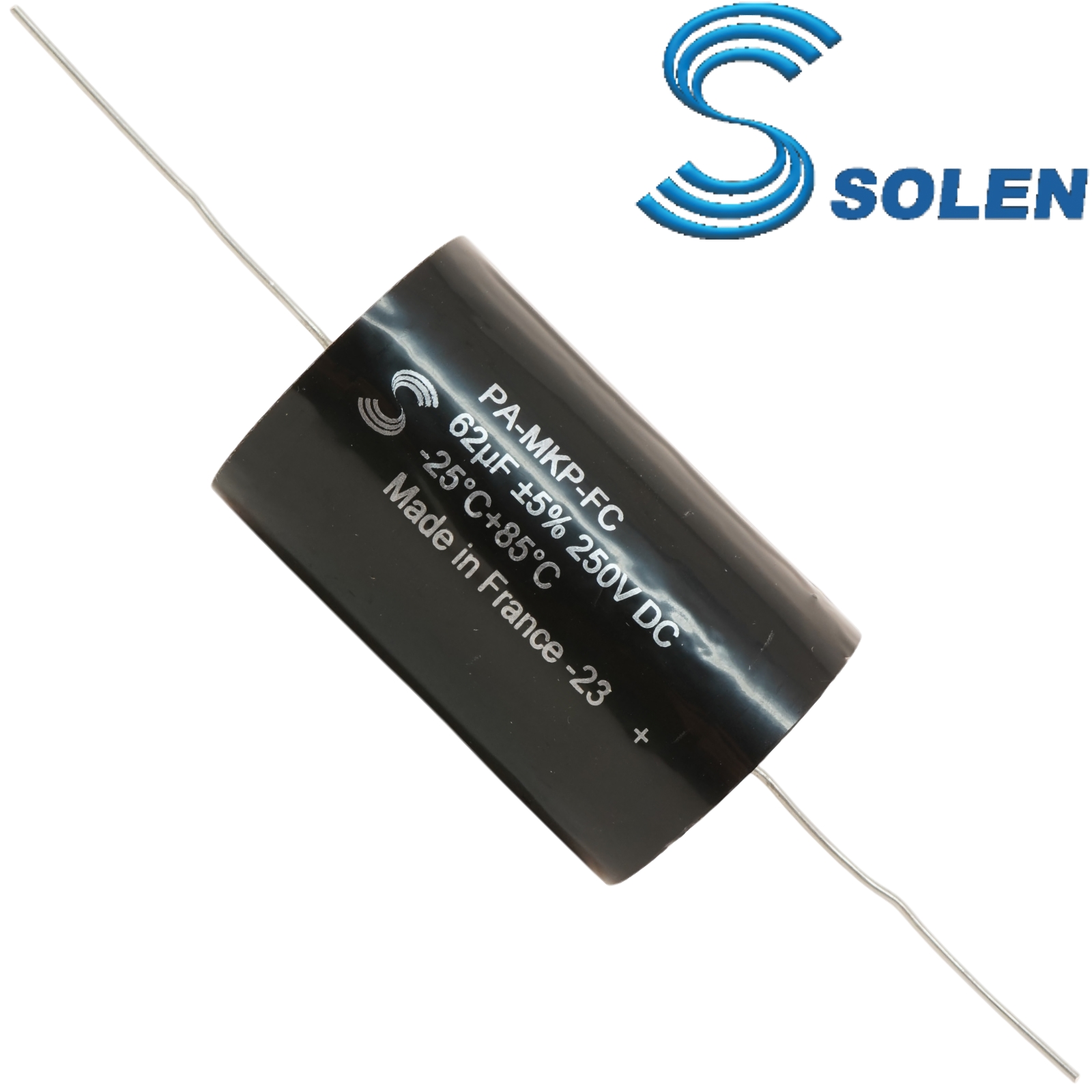PA6200: 62uF 250Vdc Solen PA Polypropylene Capacitor