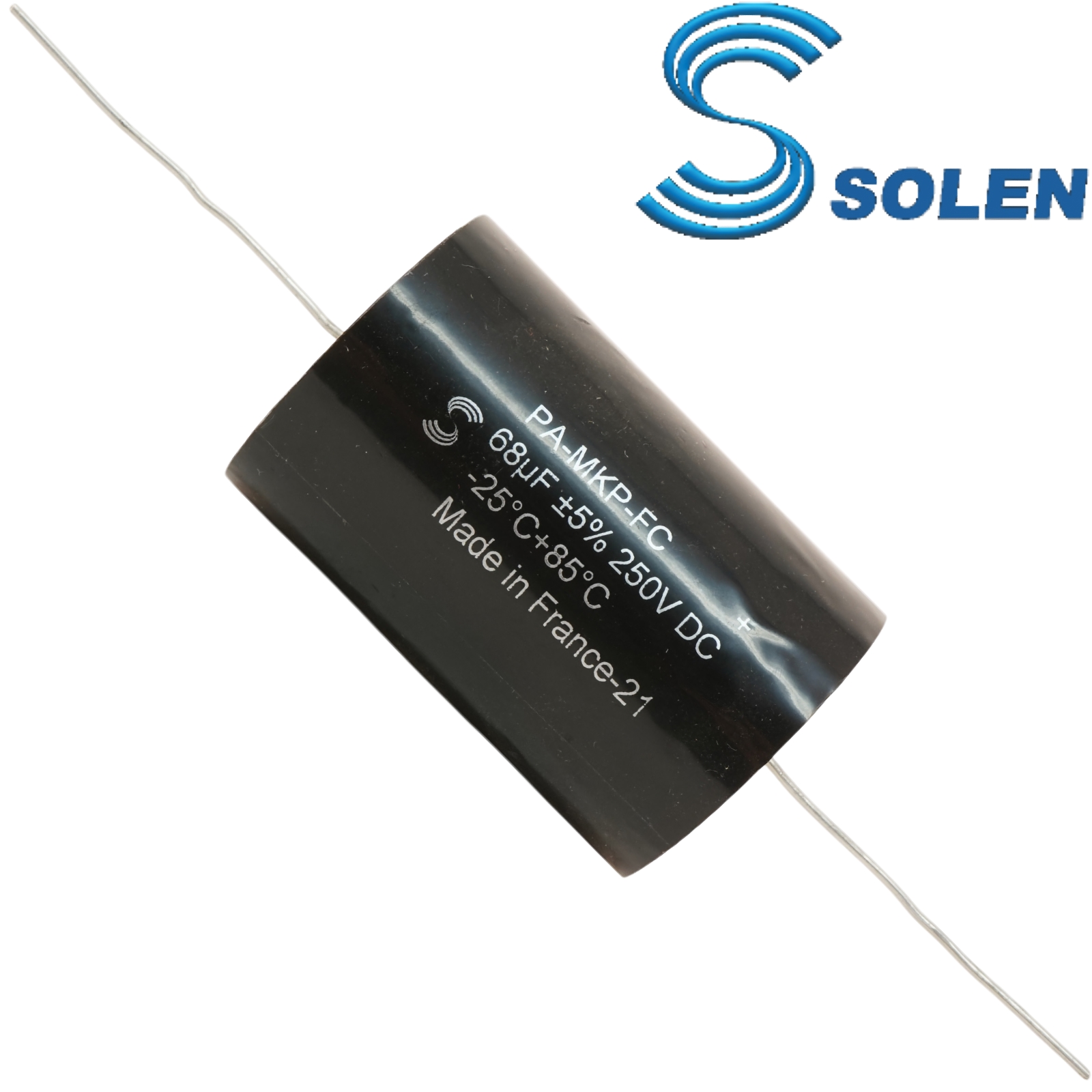 PA6800: 68uF 250Vdc Solen PA Polypropylene Capacitor