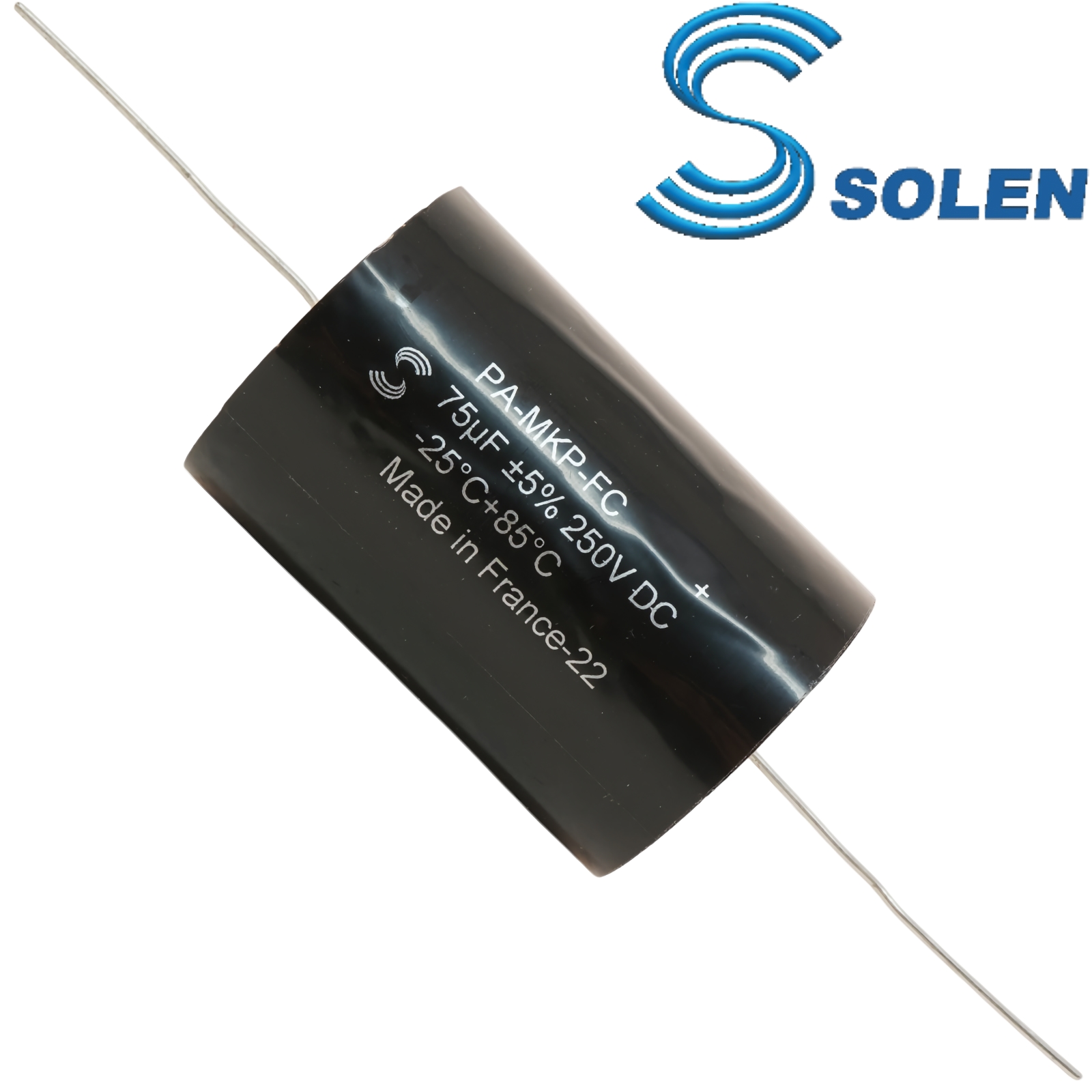 PA7500: 75uF 250Vdc Solen PA Polypropylene Capacitor
