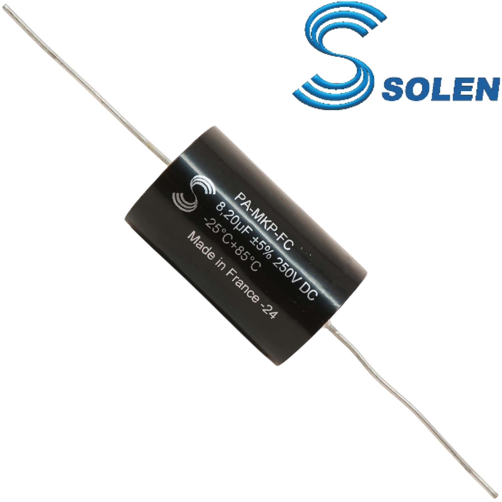 PA820: 8.2uF 250Vdc Solen PA Polypropylene Capacitor