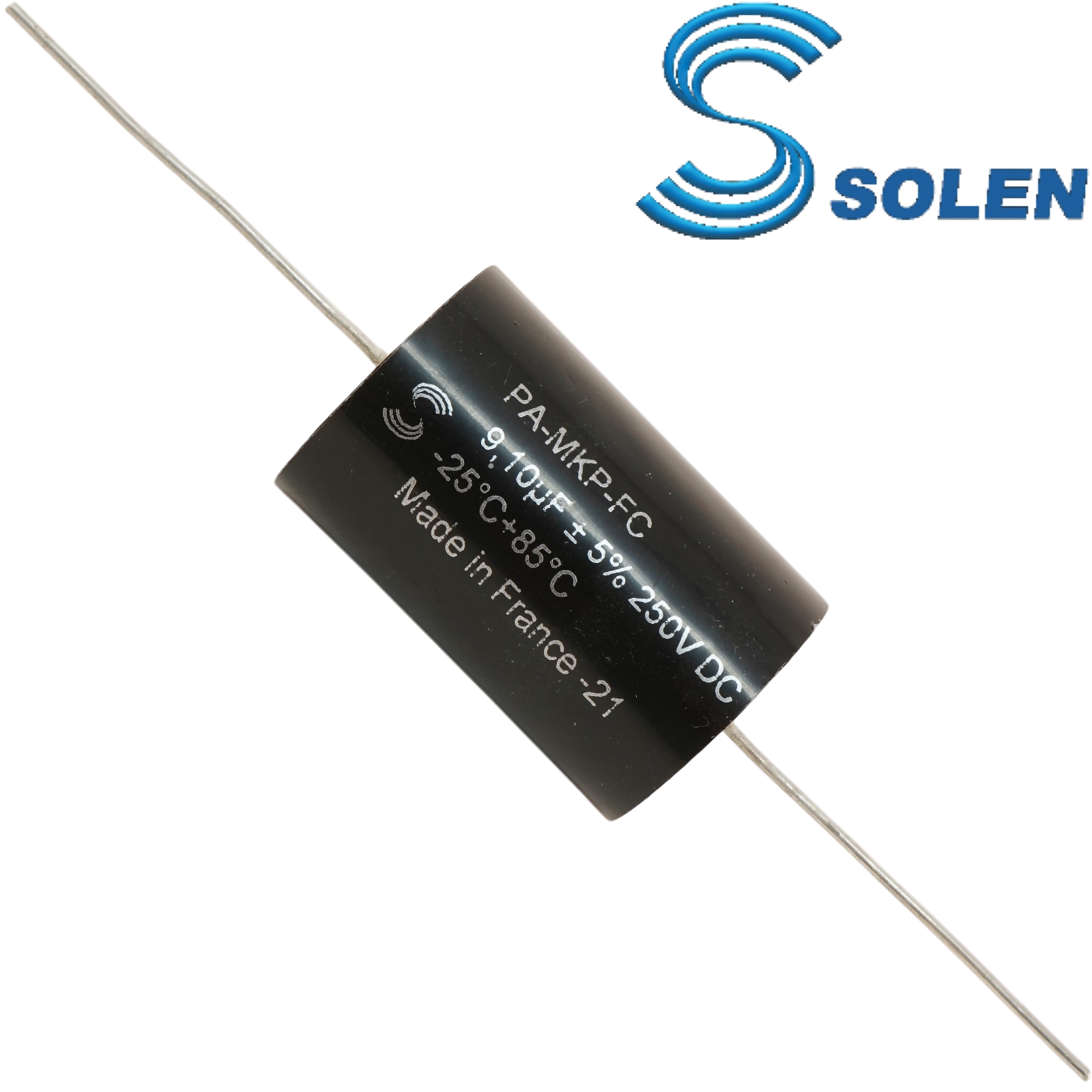 PA910: 9.1uF 250Vdc Solen PA Polypropylene Capacitor