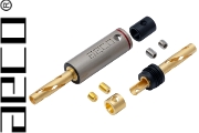 AECO ABP-1111 Banana Plugs, Tellurium Copper Gold-plated