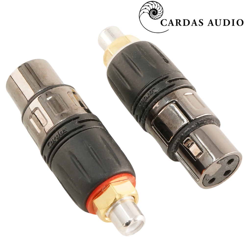 FRCA-CEFXLR: Cardas female XLR to female RCA adapter