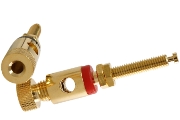 AEC BI-103 Slimline, Brass Binding posts, Gold-plated