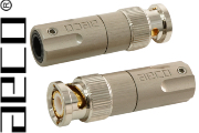 AECO ABC-1471 male 70ohm Beryllium Copper BNC plug, Gold-plated