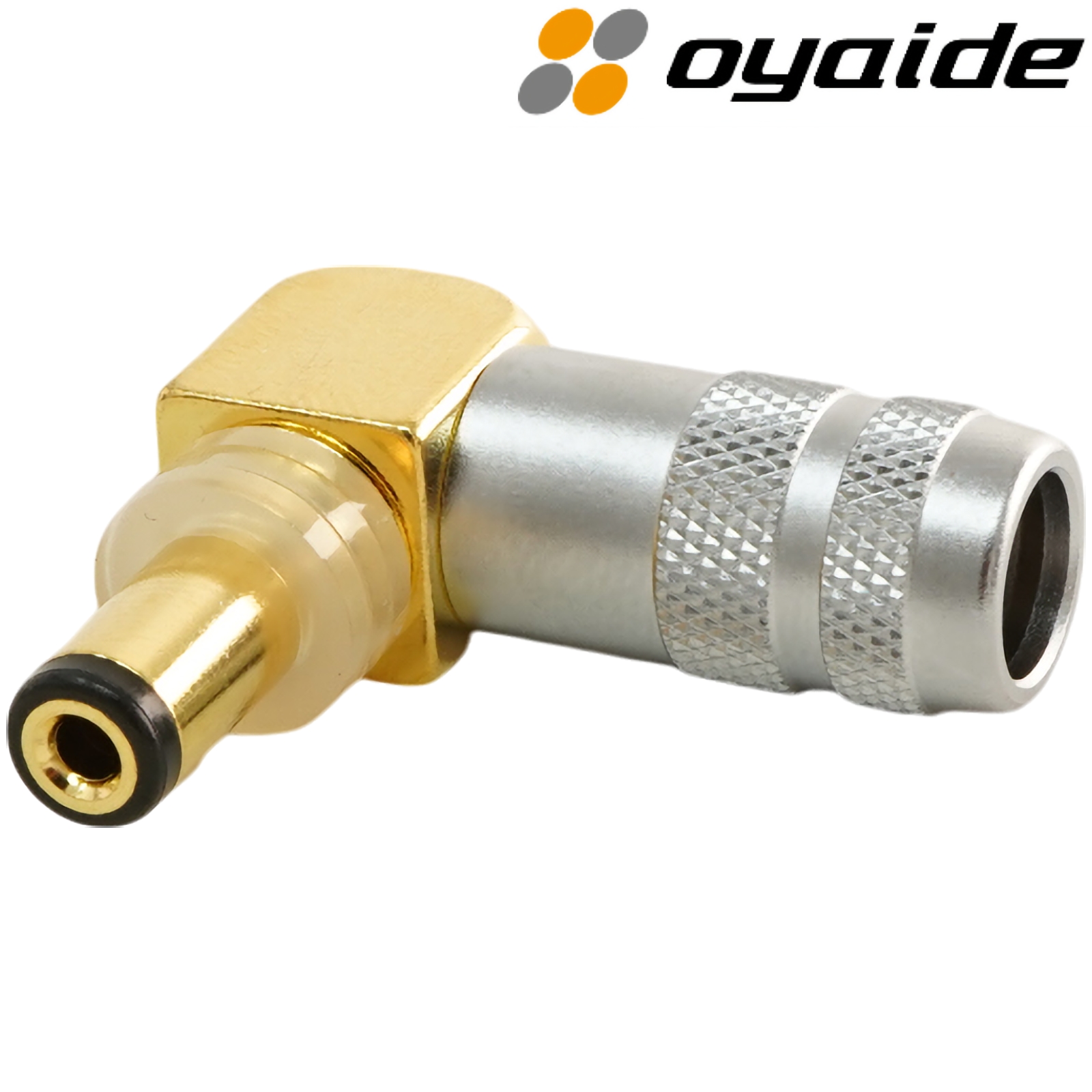 Oyaide DC-2.1GL 2.1mm DC Plug Right-angled