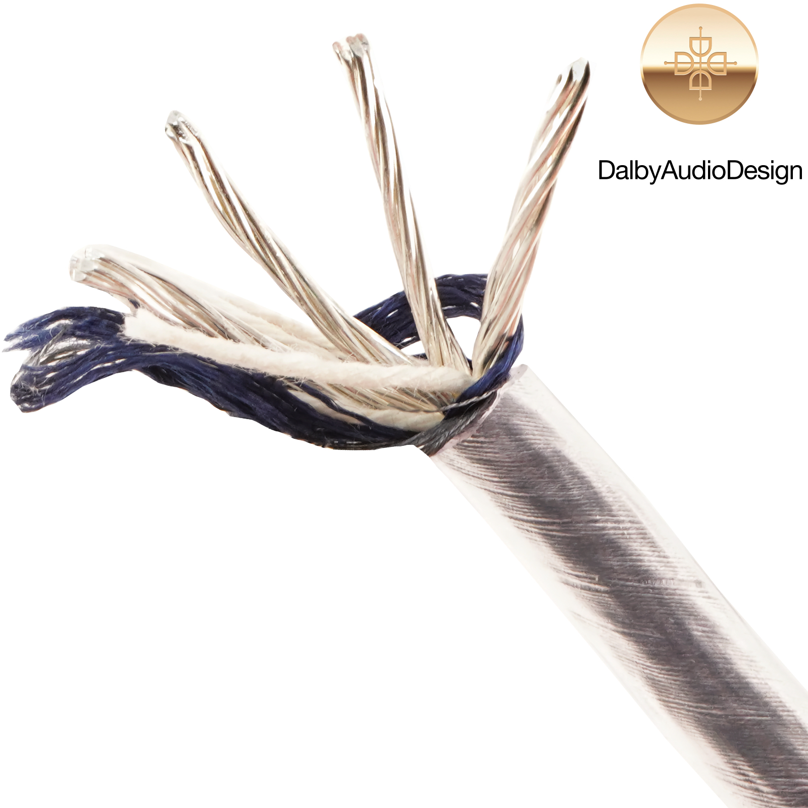 NEW Dalby Audio Pure Silver/Copper Multistrand Cable