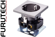 Furutech FT-SDS NCF Rhodium-plated High Performance Schuko Wall Socket 