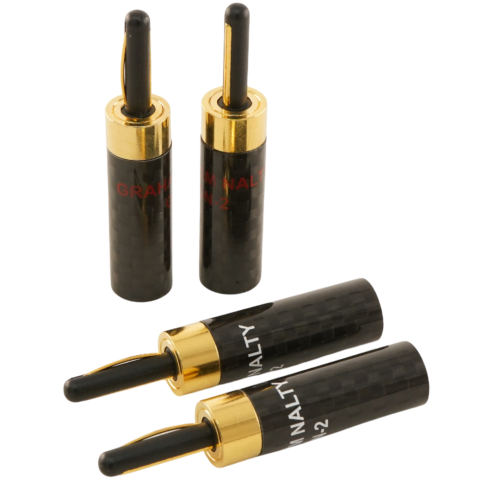 GN-2: Graham Nalty Legacy Gold-plated Banana plugs (pack of 4)