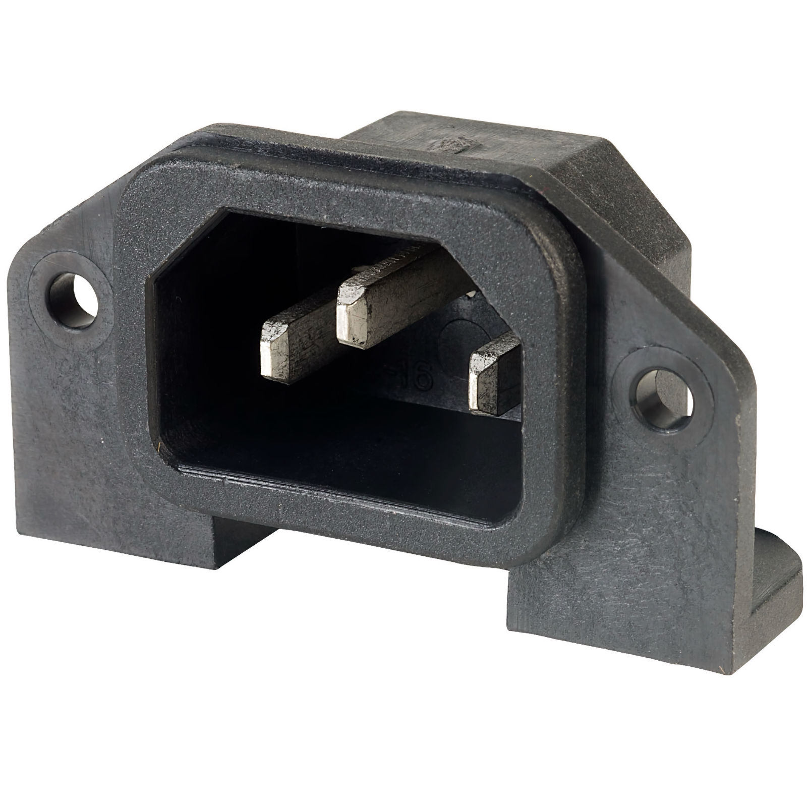 IN-0714: Inalways 0714 PCB Mount IEC Chassis Socket