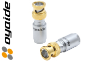 Oyaide SLSB 75-ohm BNC plug, Pure Silver centre pin