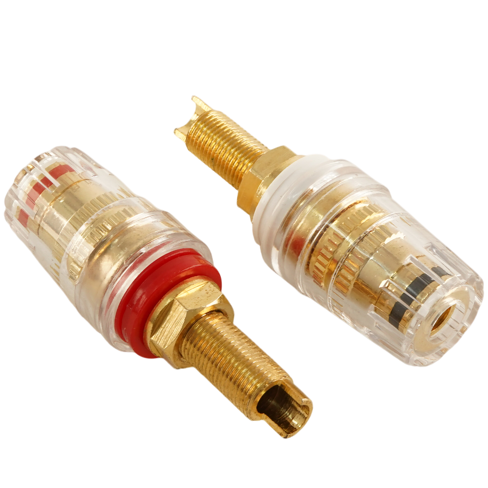 SPK-GLD-L: Long Gold-plated Speaker Terminals (pair)