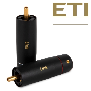 ETI Research Copper Link RCA Connectors (pack of 2)