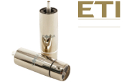 ETI Research Coda Pure Silver RCA Connectors