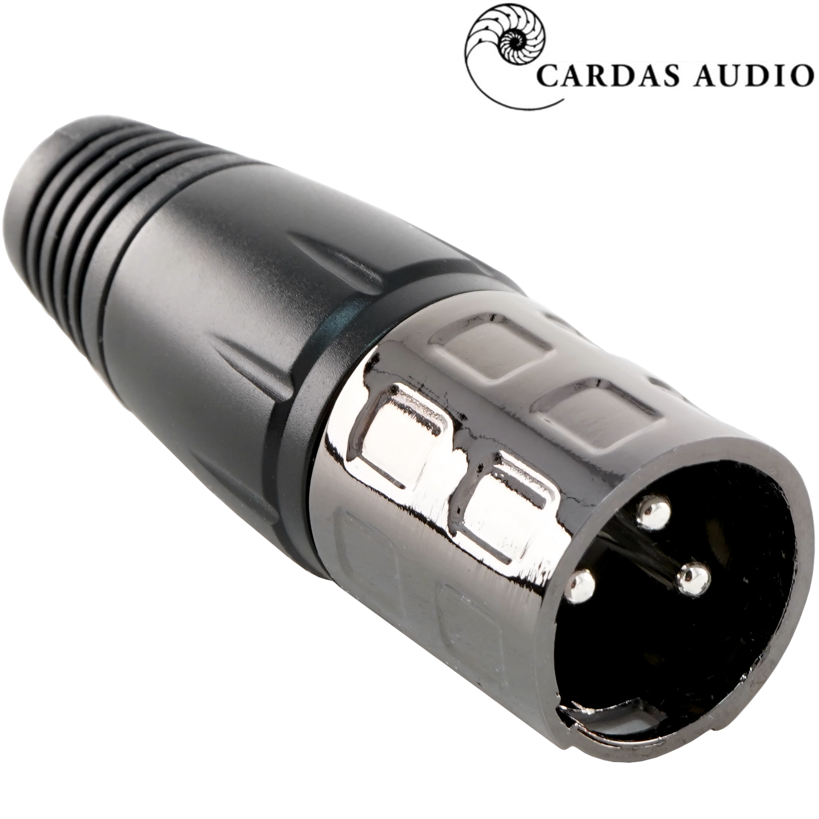 CE M XLR: Cardas male XLR plug (1 off)