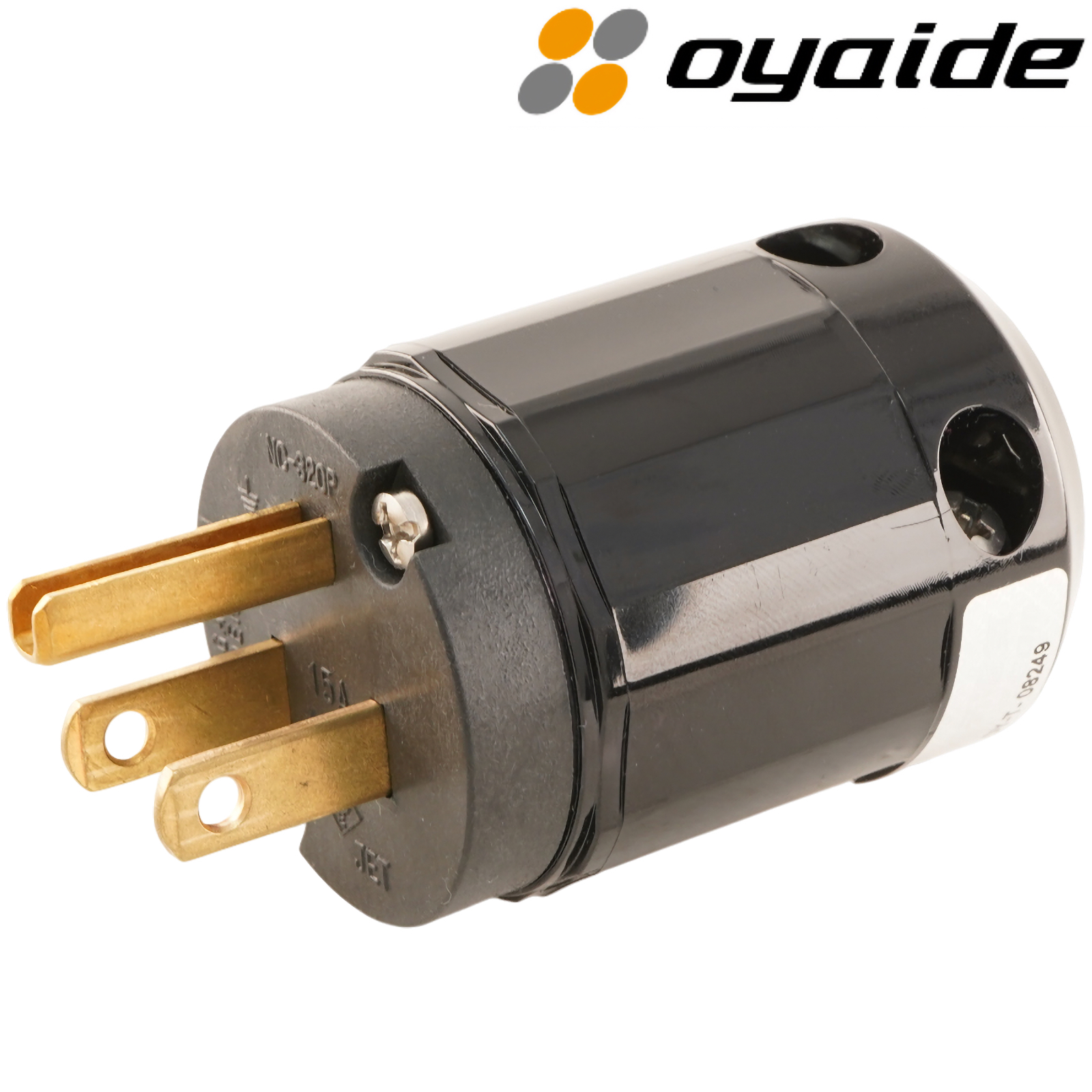 P-029: Oyaide Brass UL plug (US Mains)
