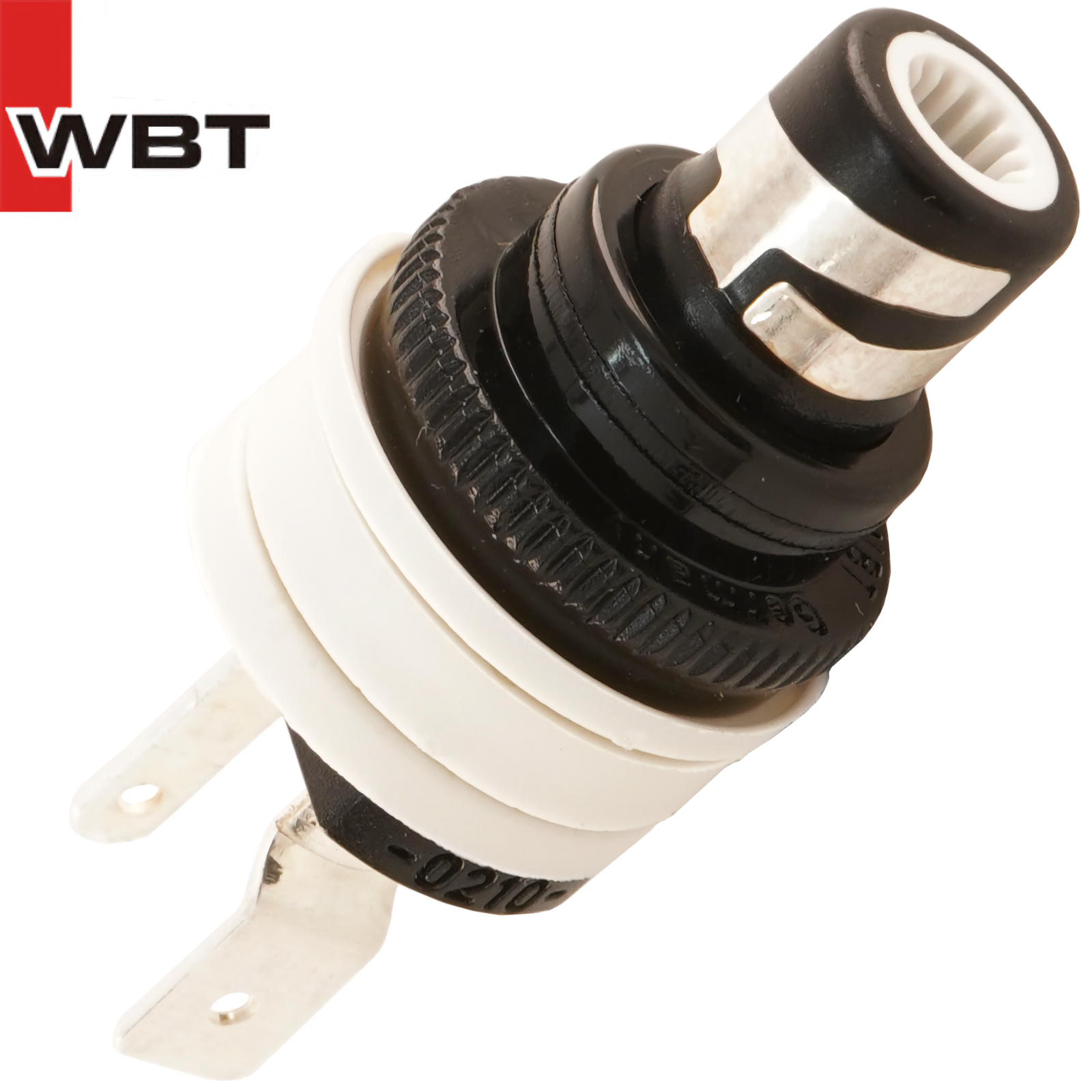 WBT-0210 Ag: nextgen RCA socket (White)