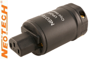 Neotech NC-P503 UP-OFC pure copper IEC plug, Cryo'ed, Gold-plated
