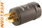 Neotech NC-P513 UP-OFC pure copper US Mains plug, Cryo'ed, Gold-plated
