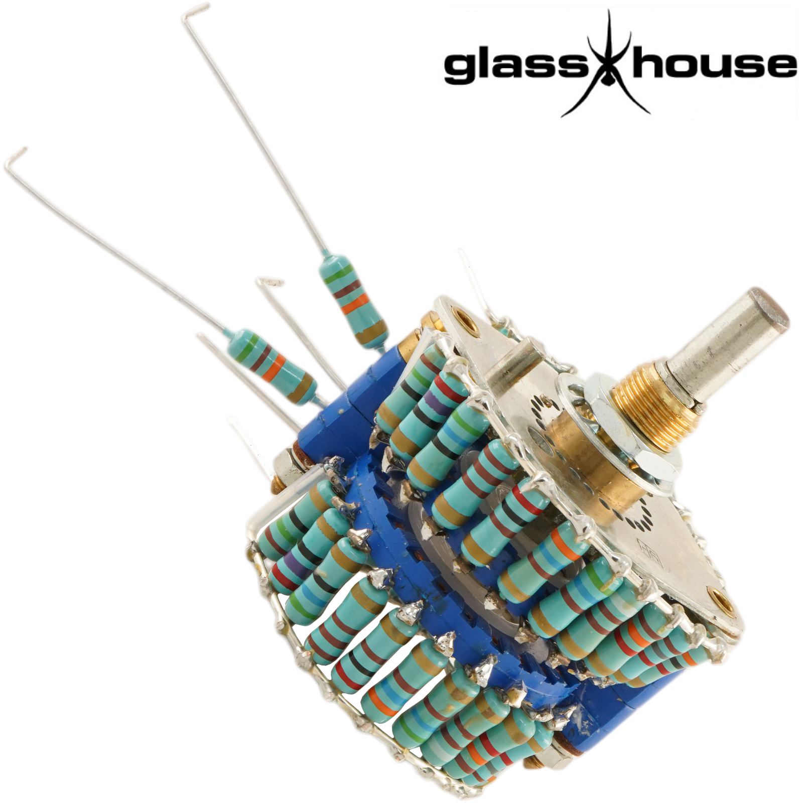 Glasshouse / NOS Audio Note 2-pole 23-way switch / Stereo Shunt Stepped Attenuator